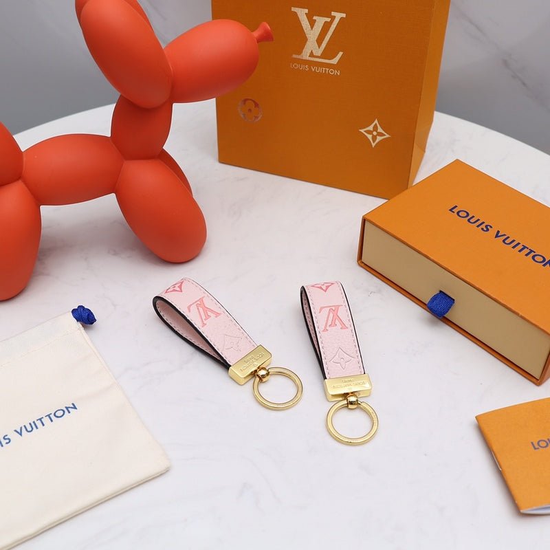 LV Monogram Strap Keychain Collection - Image 12