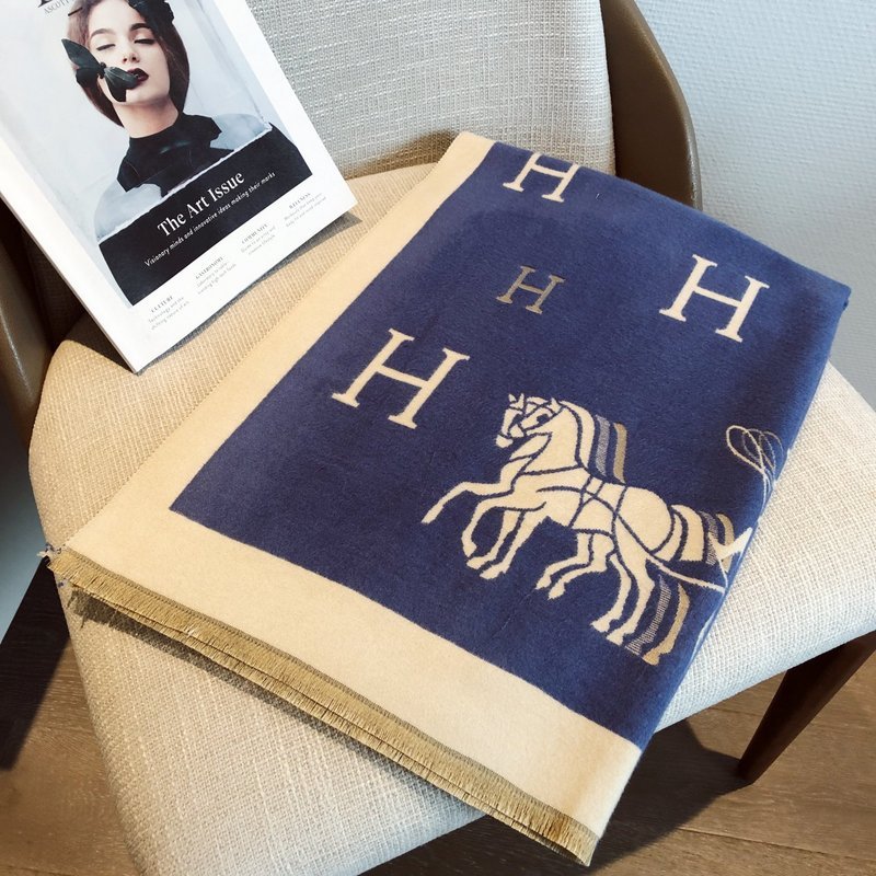 XHC2 cashmere blend 65-180CM Scarf - Image 8