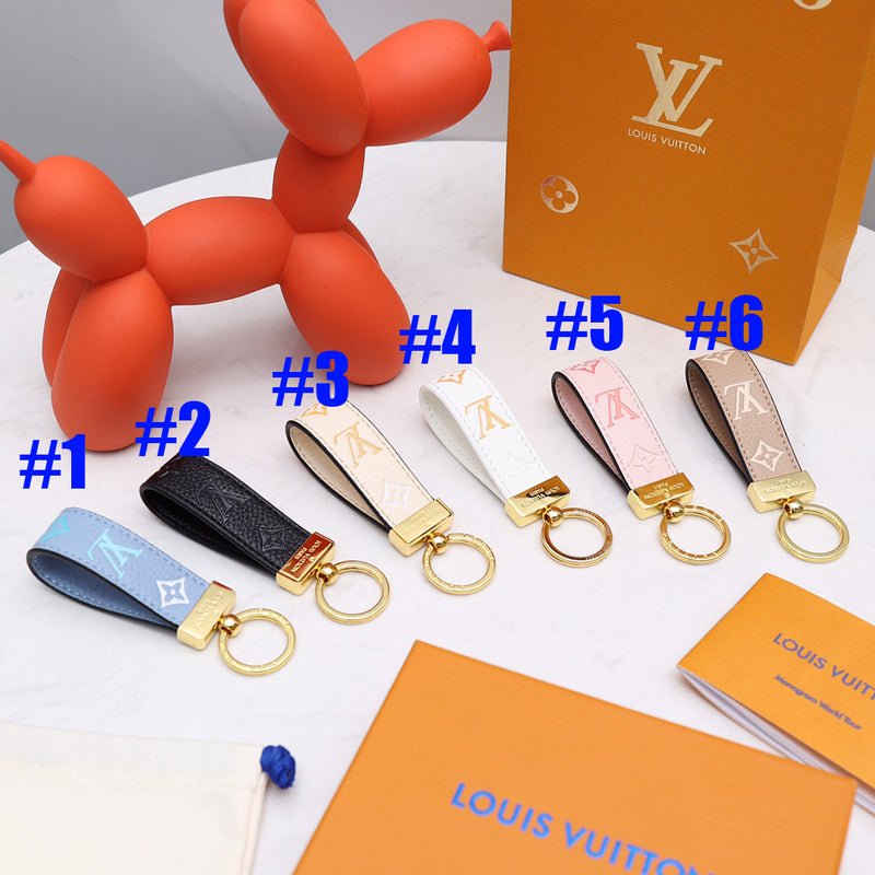 LV Monogram Strap Keychain Collection