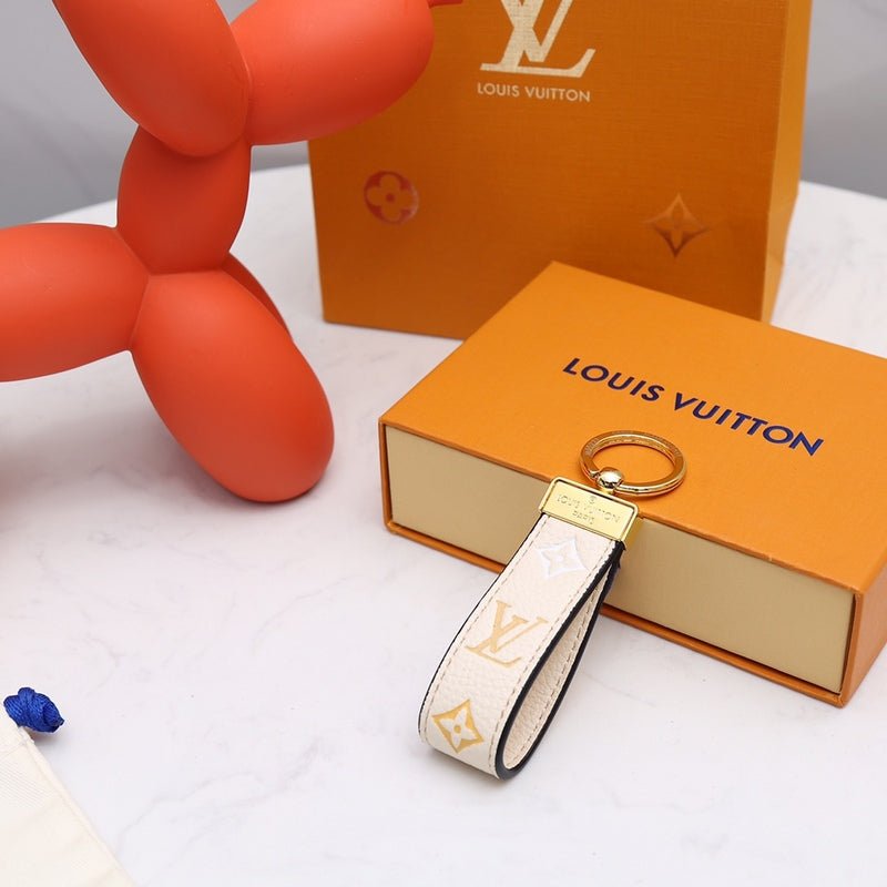 LV Monogram Strap Keychain Collection - Image 6
