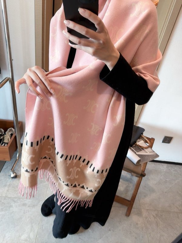 CSC8 Cashmere blend 65-180CM Scarf - Image 19