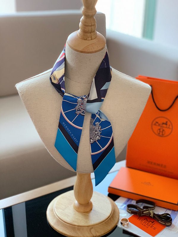 HSC1 Silk cotton 6-110CM scarf - Image 21