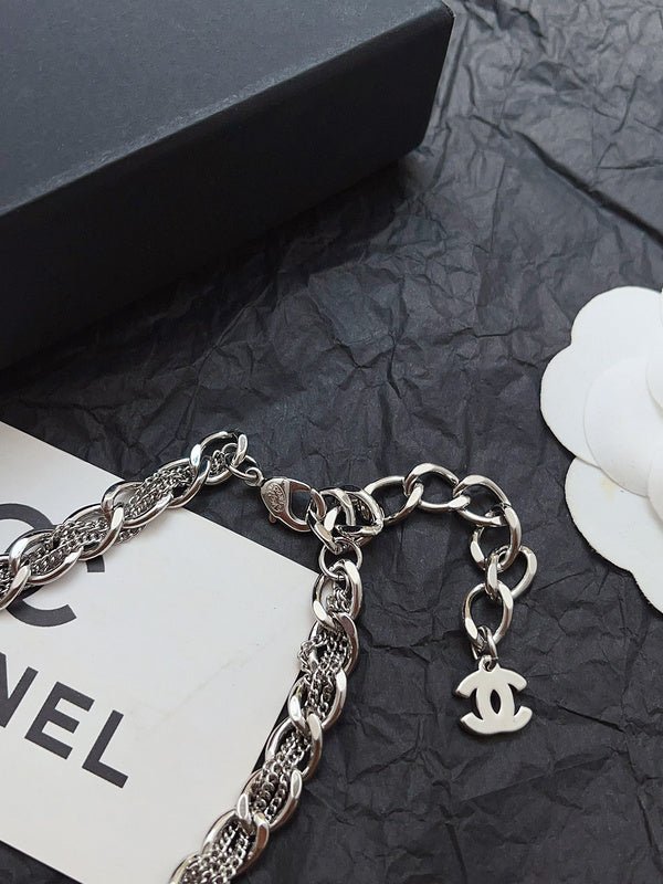 Chanel Silver Multi-Layer Chain - Image 3