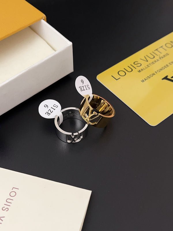 Alternative view of LV Two-Tone Logo Ring