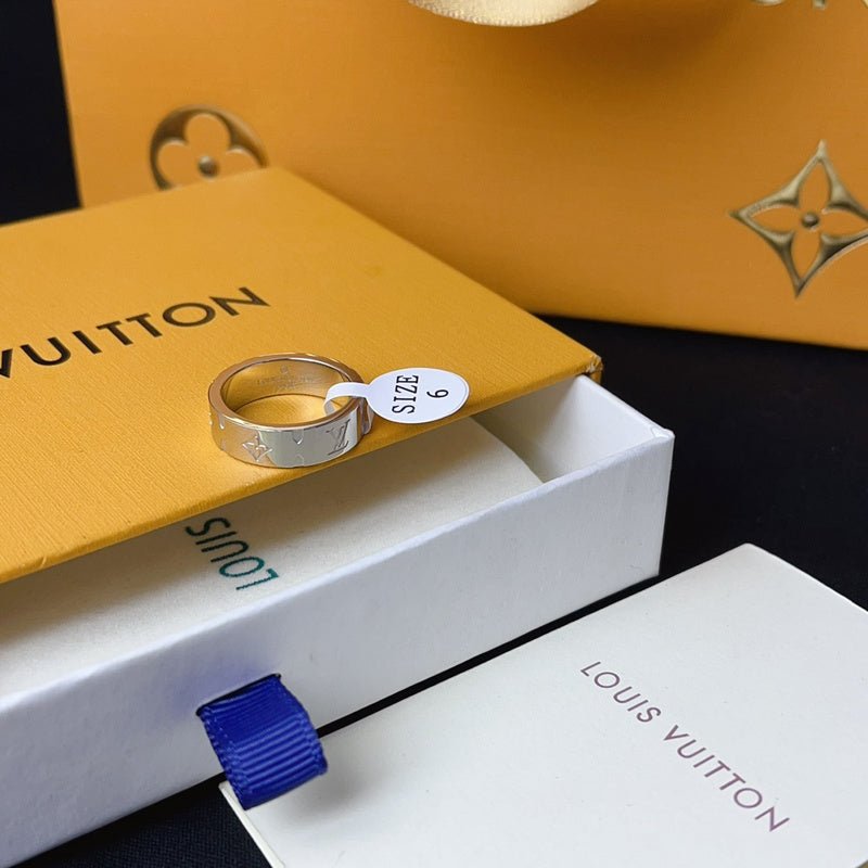 Alternative view of LV Monogram Logo Ring
