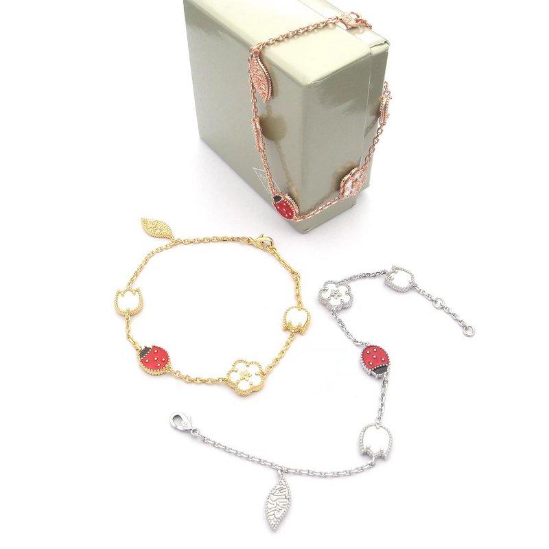 Van Cleef Alhambra Alloy Ladybug Bracelet - Image 4
