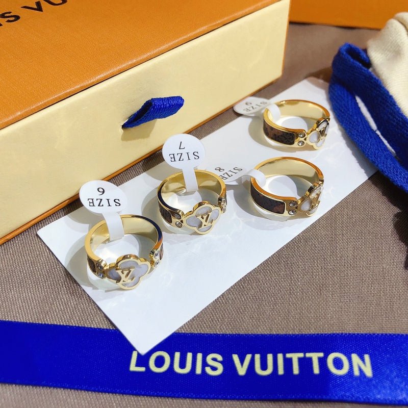 LV Monogram Flower Ring
