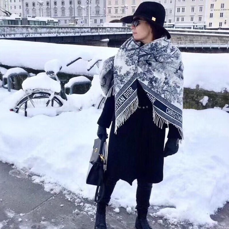 XDC6 cashmere blend 70-180CM Scarf - Image 18