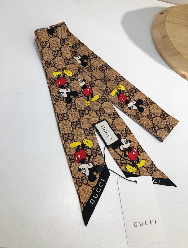 Alternative view of XGC2 Silk satin 8-120CM scarf