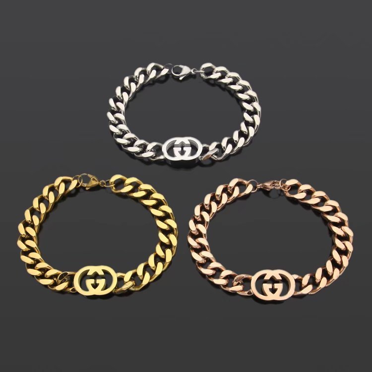 GB01 Letter gold-plated bracelet jewelry