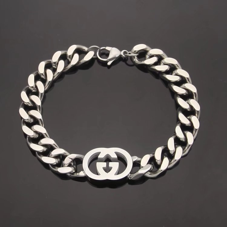 GB01 Letter gold-plated bracelet jewelry - Image 3