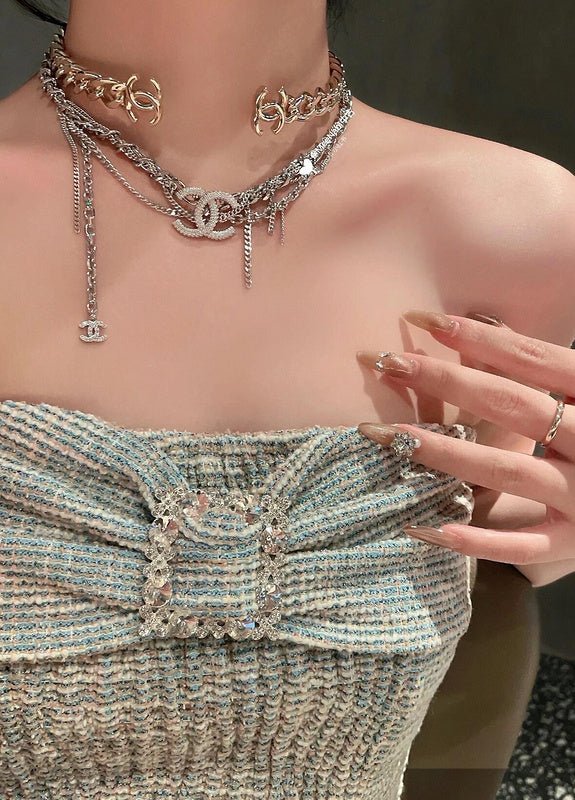 Chanel Silver Multi-Layer Chain - Image 6