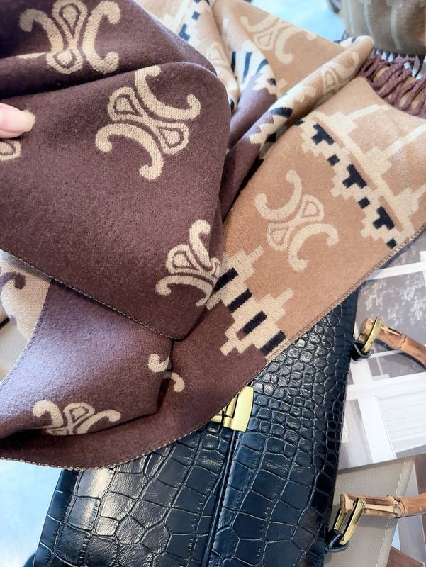 CSC8 Cashmere blend 65-180CM Scarf - Image 25