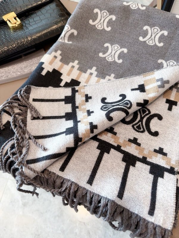 CSC8 Cashmere blend 65-180CM Scarf - Image 3