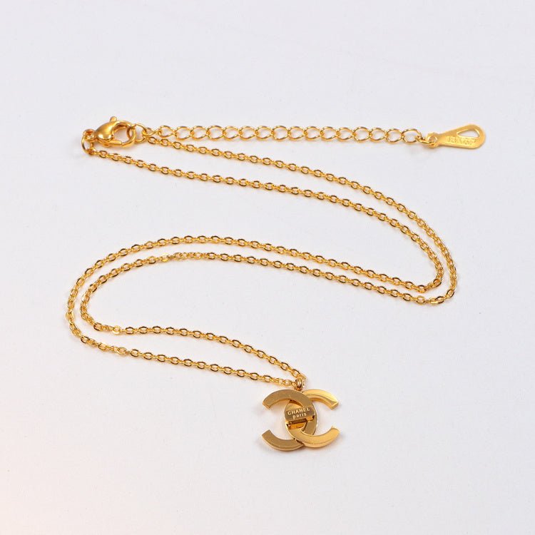 Chanel Three-Tone Polished Double C - Image 3