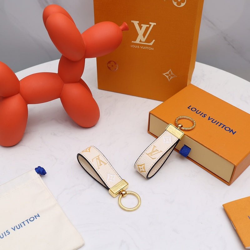 LV Monogram Strap Keychain Collection - Image 4