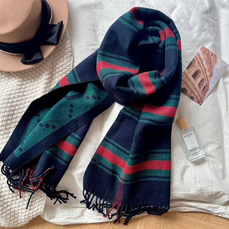 Alternative view of XGC18 Cashmere blend 30-180CM Scarf