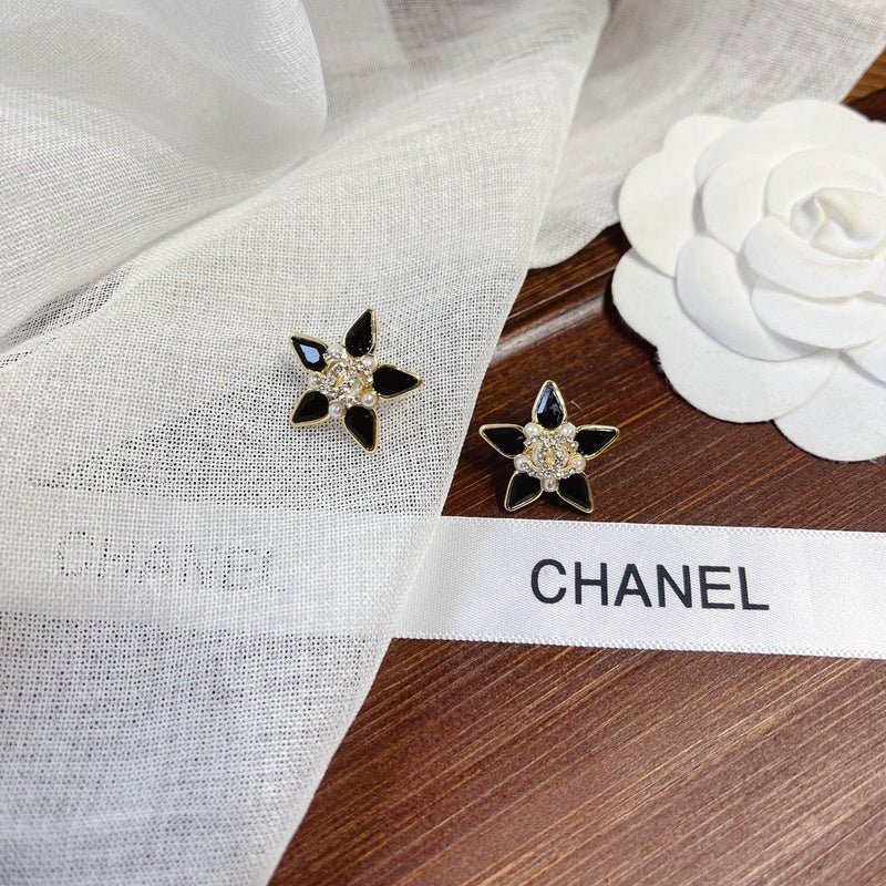 Chanel Hollow Crystal Star Two-Tone - Image 8