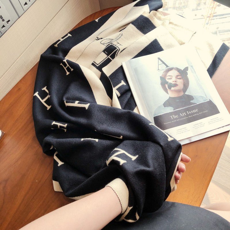 XHC2 cashmere blend 65-180CM Scarf - Image 18