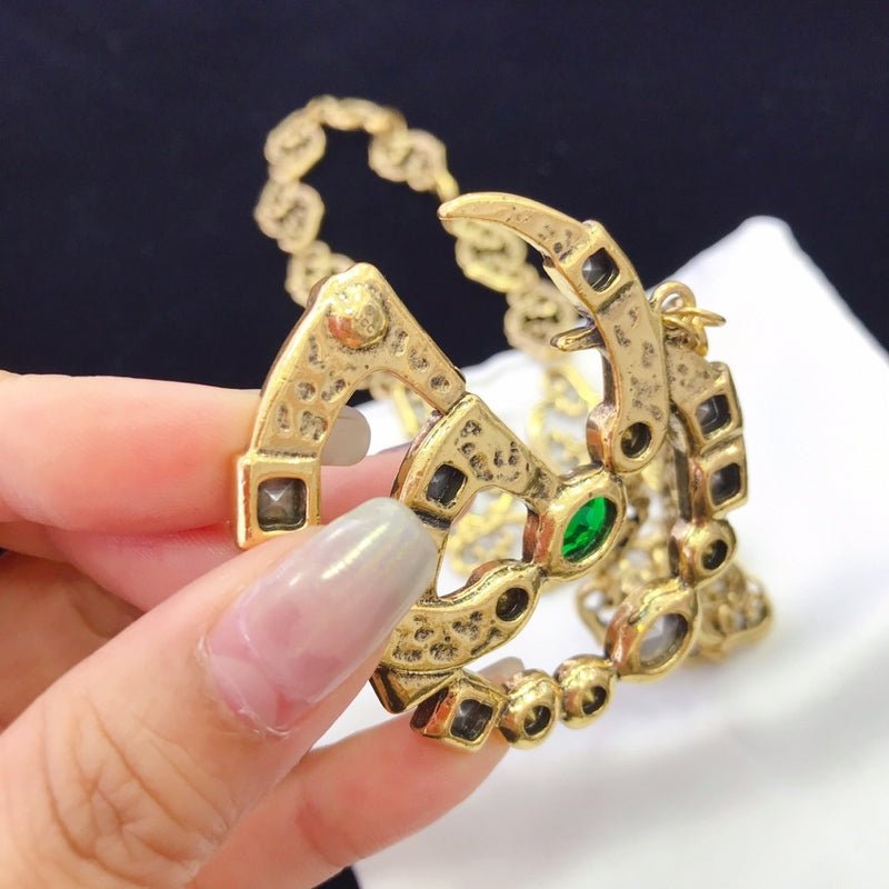 GUCCI Color Gem Hollow GG Necklace - Image 3