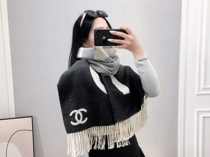 CSC2 Cashmere blend 70-180CM Scarf - Image 15