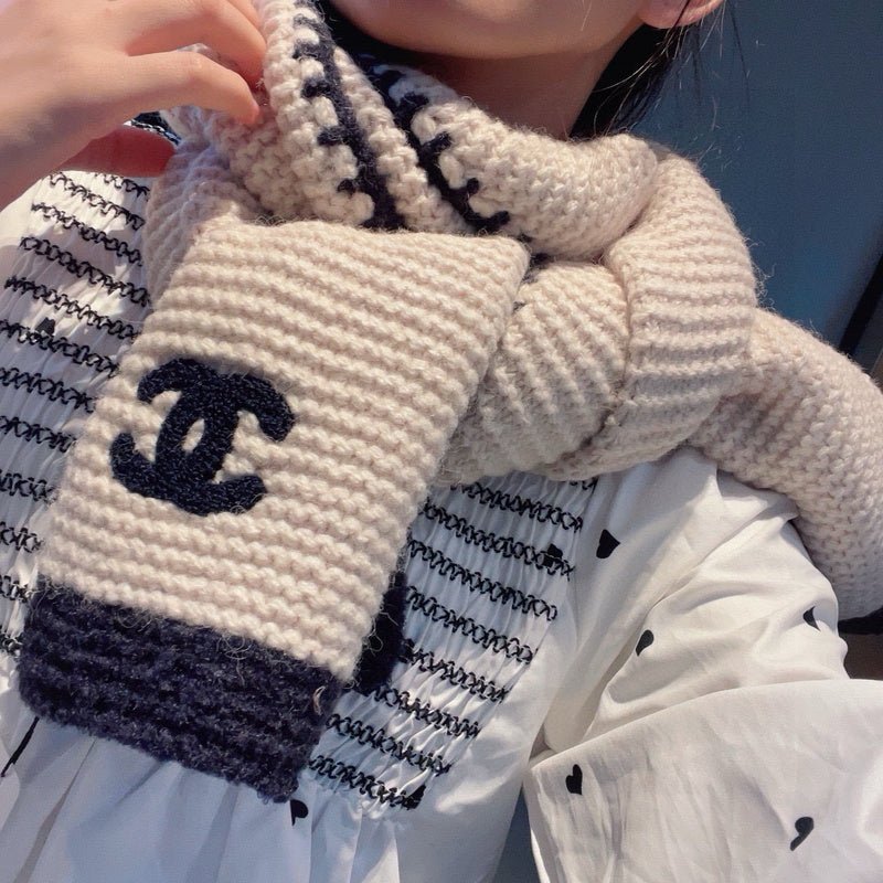CSC14 Cashmere blend 30-200CM Scarf - Image 8