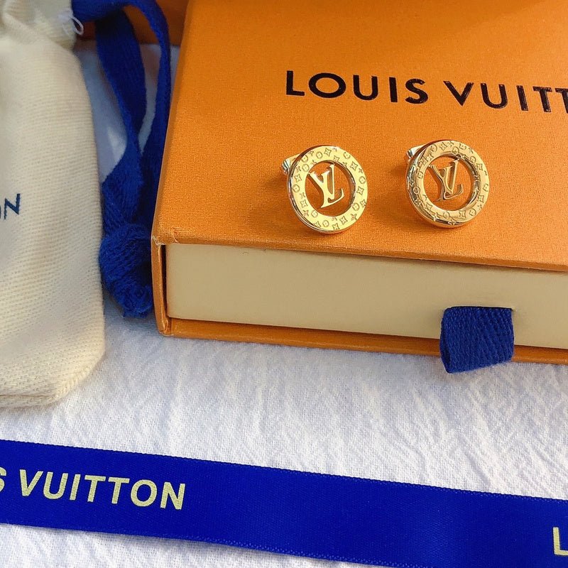 Alternative view of LV Monogram Circle Earrings