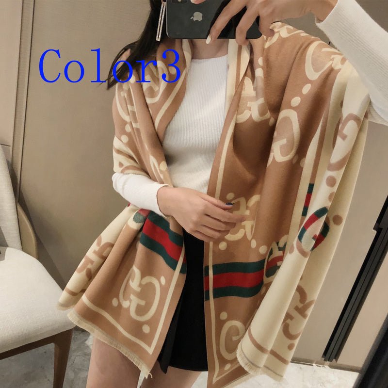 GUCCI Twill Web GG Long Scarf - Image 3