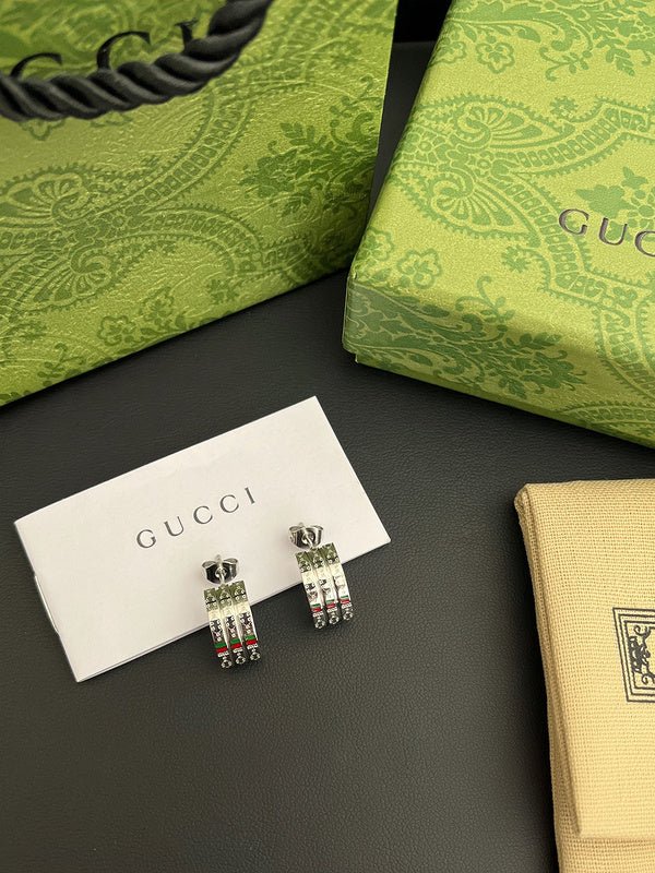 GUCCI Web Stripe Jewelry Set - Image 5