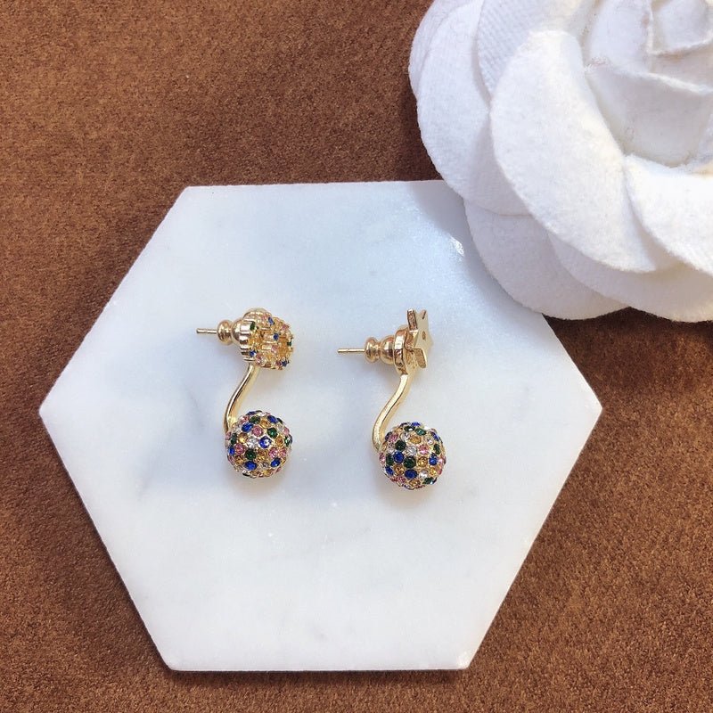 Alternative view of Dior Chunky Link Hoop Earrings