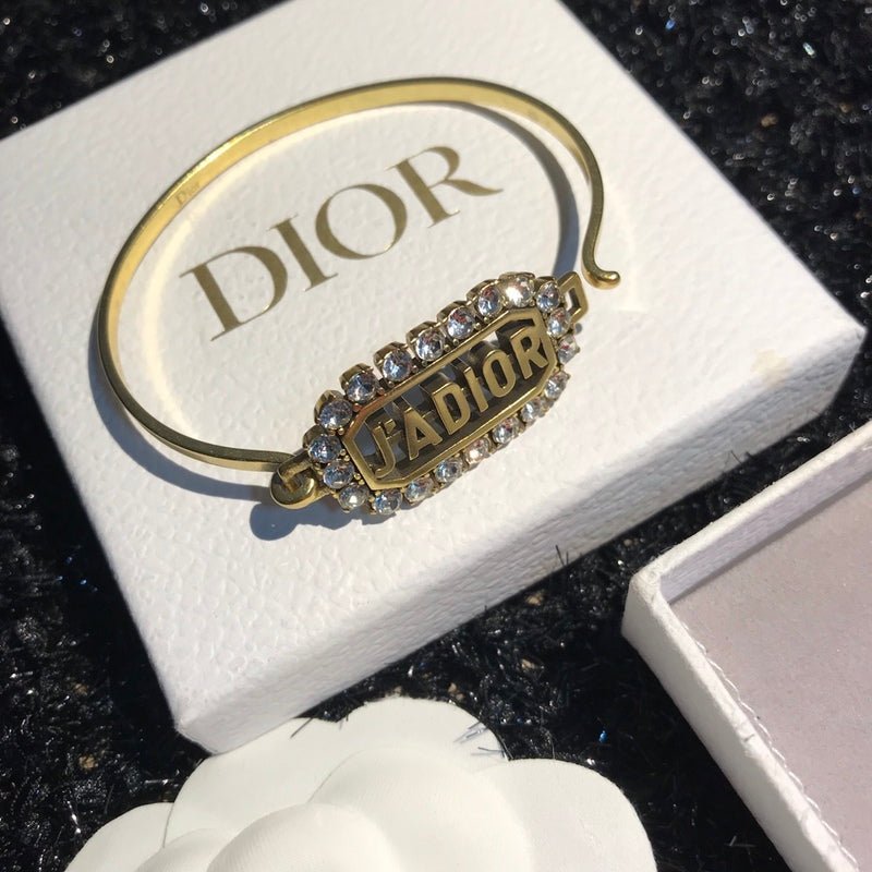 Dior J'ADIOR Crystal Open Cuff