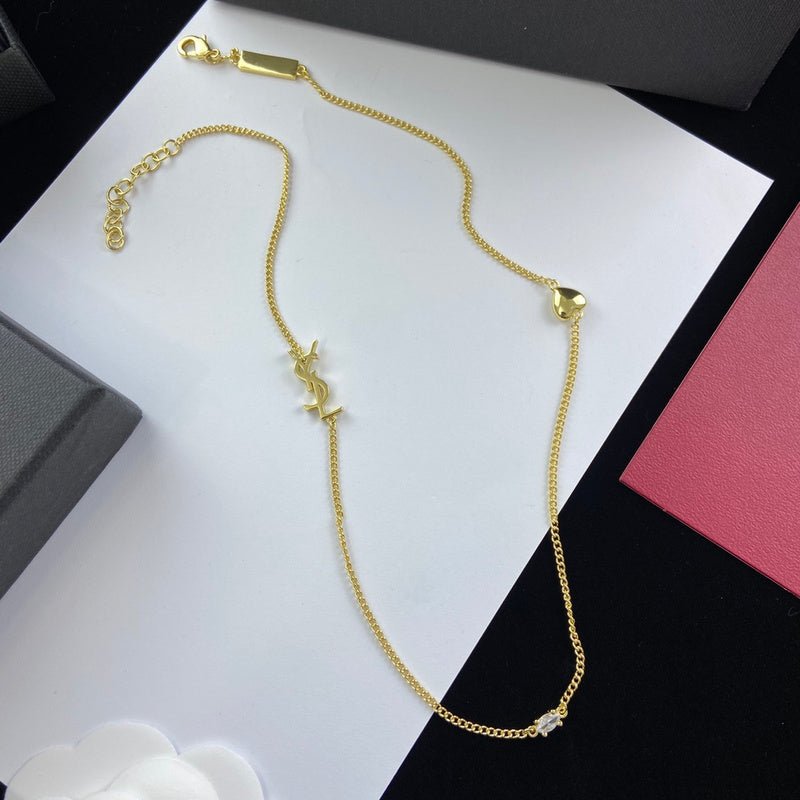 Alternative view of YSL Gold Logo Star Bracelet Set