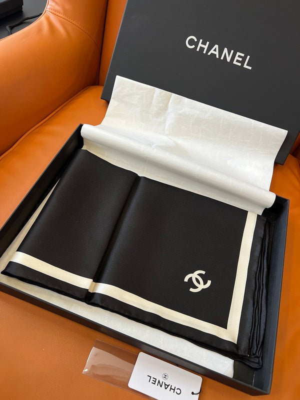 XCC50 Silk satin 90-90CM scarf - Image 7