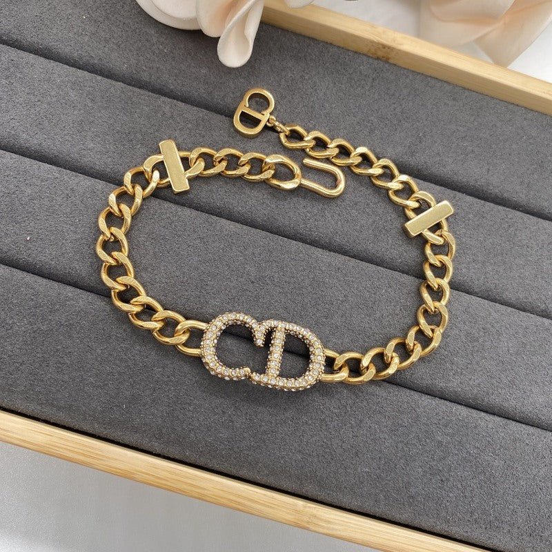 Dior Crystal-Encrusted Bracelet