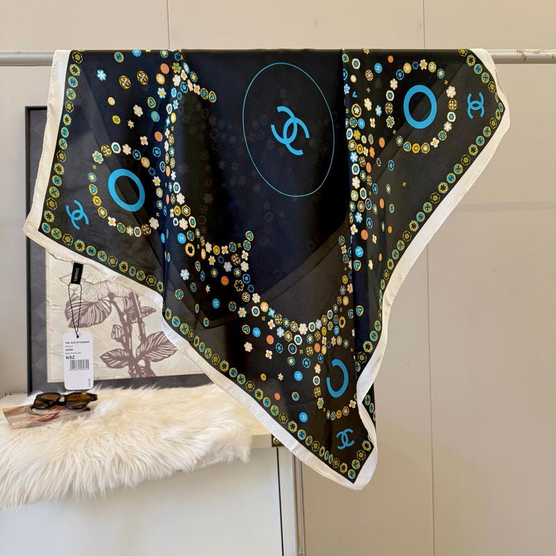 XCC35 Silk satin 70-70CM scarf - Image 6