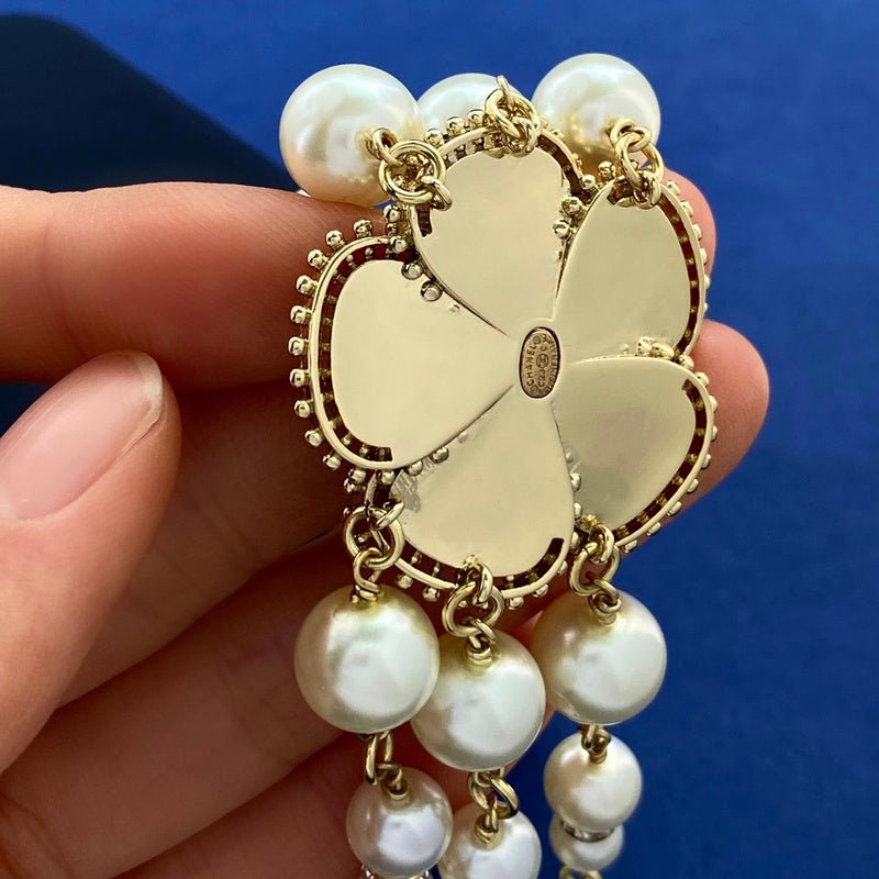 Chanel Gold Multi-strand Pearl - Image 3