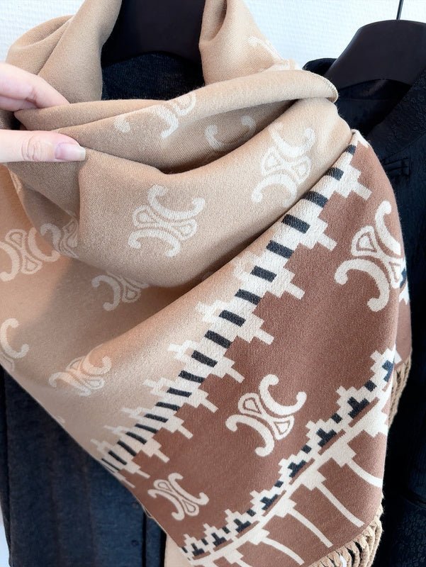 CSC8 Cashmere blend 65-180CM Scarf - Image 16