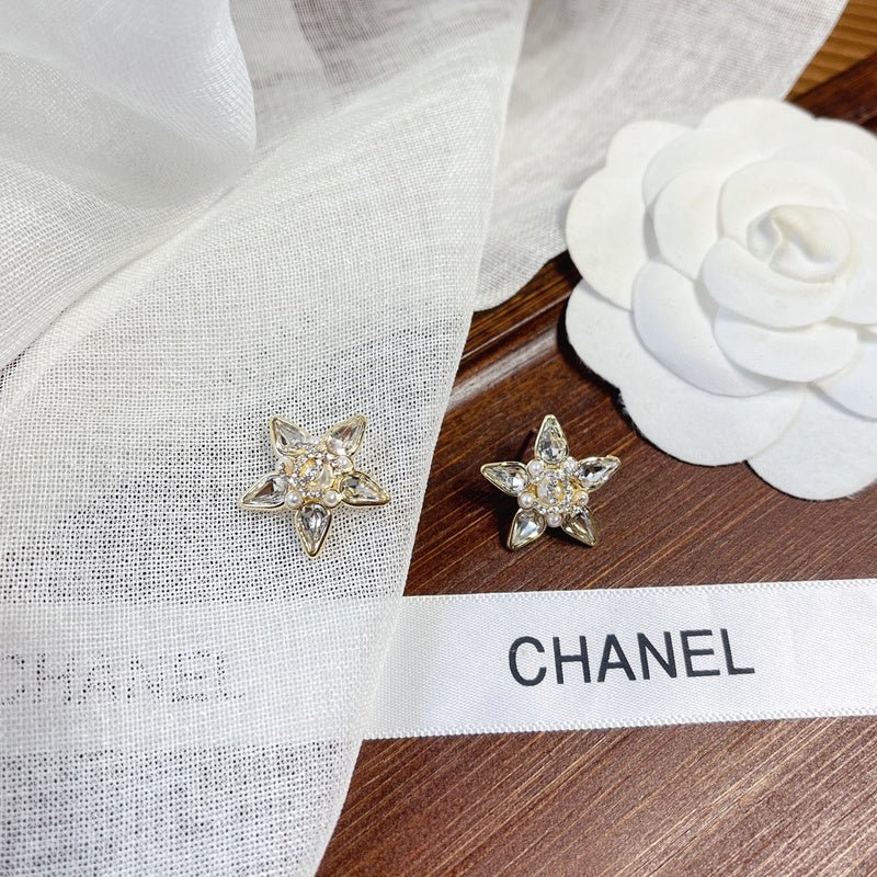 Chanel Hollow Crystal Star Two-Tone - Image 3