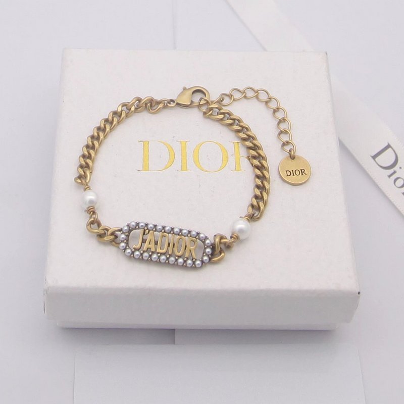 Alternative view of Dior Pearl "J'ADIOR" Gold  Bracelet
