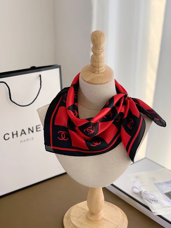CSC7 Silk cotton 70-70CM scarf - Image 12