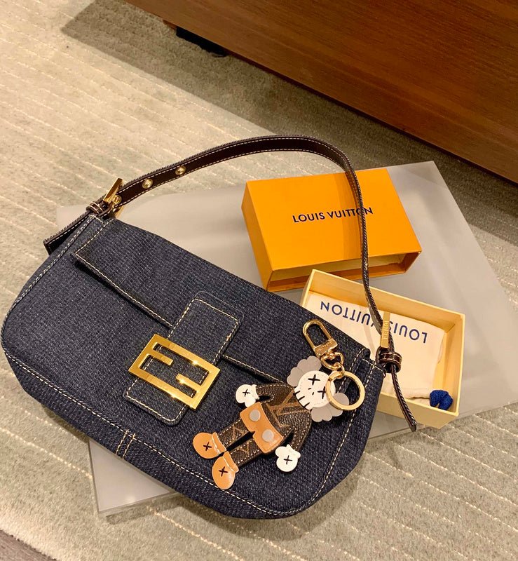 LV Body And Kaws-Inspired Doll Keychain - Image 7