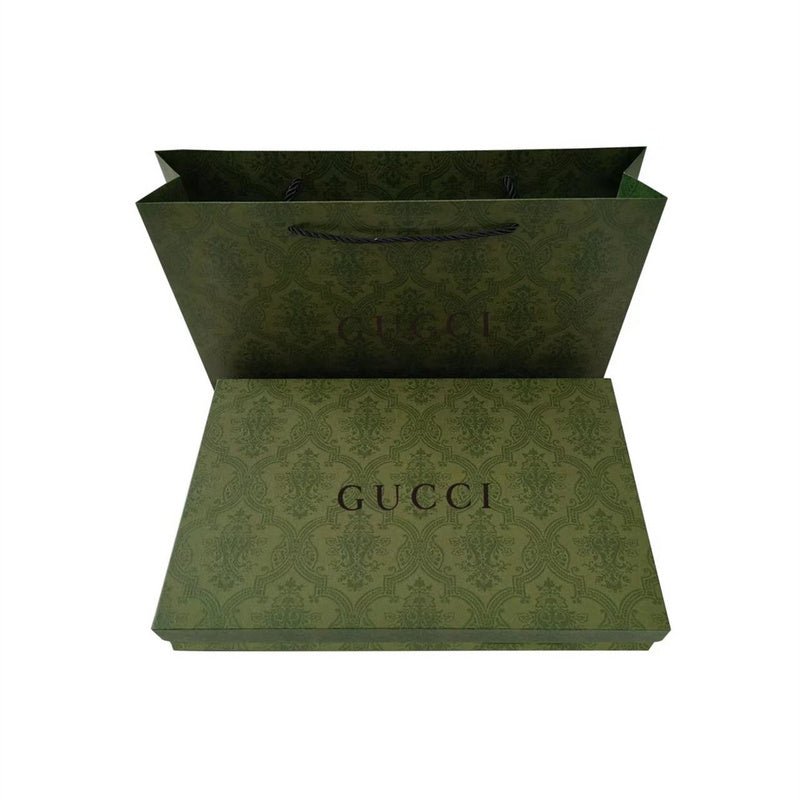 GUCCI Wool Web Stripe GG Scarf - Image 3