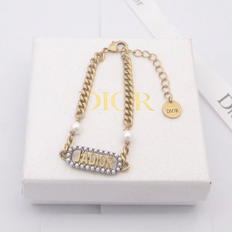 Dior Pearl "J'ADIOR" Gold Bracelet - Image 3
