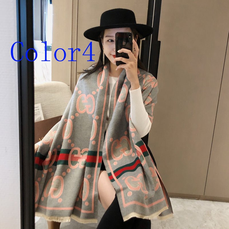 GUCCI Twill Web GG Long Scarf - Image 4