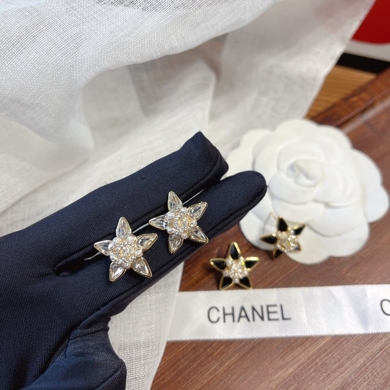 Chanel Hollow Crystal Star Two-Tone - Image 5