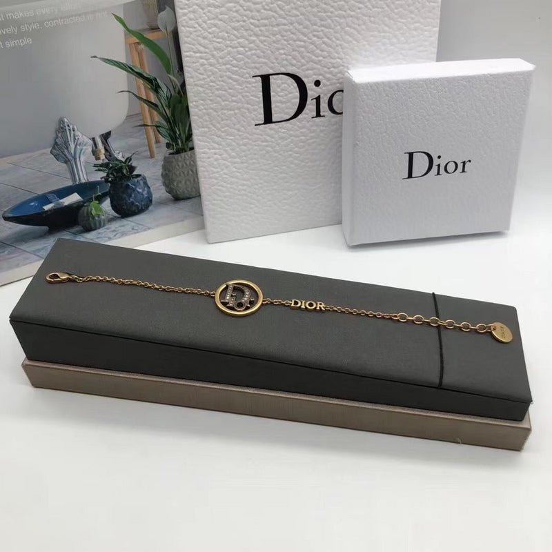 Alternative view of Dior Vintage CD Circle Necklace