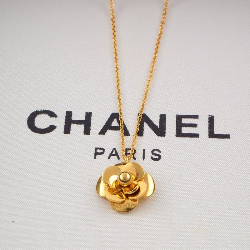 Chanel Three-Tone Metal Camellia - Image 3