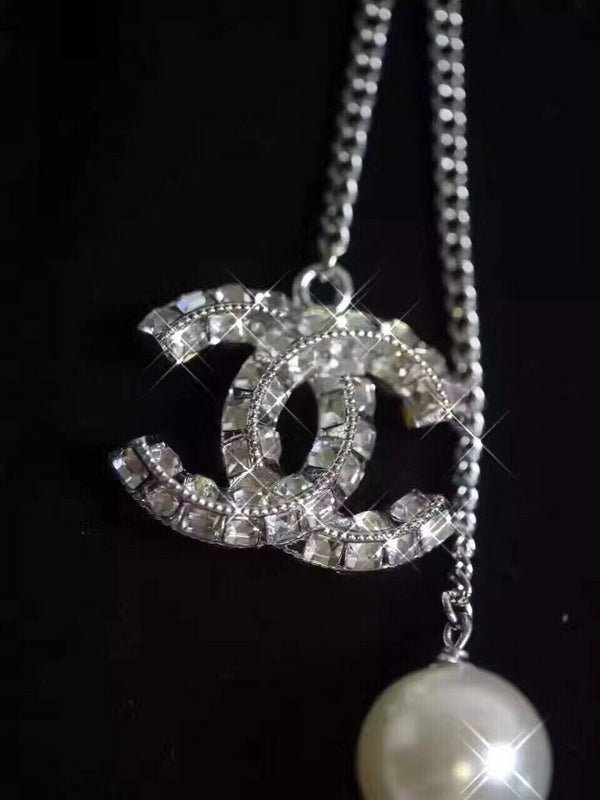 Chanel Crystal CC Pearl Drop - Image 5