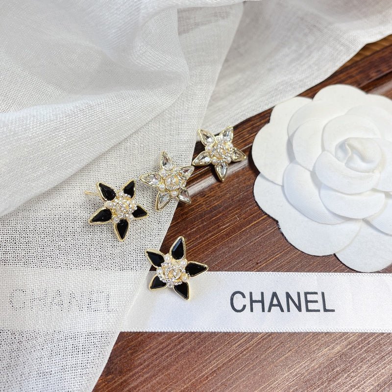 Chanel Hollow Crystal Star Two-Tone - Image 6
