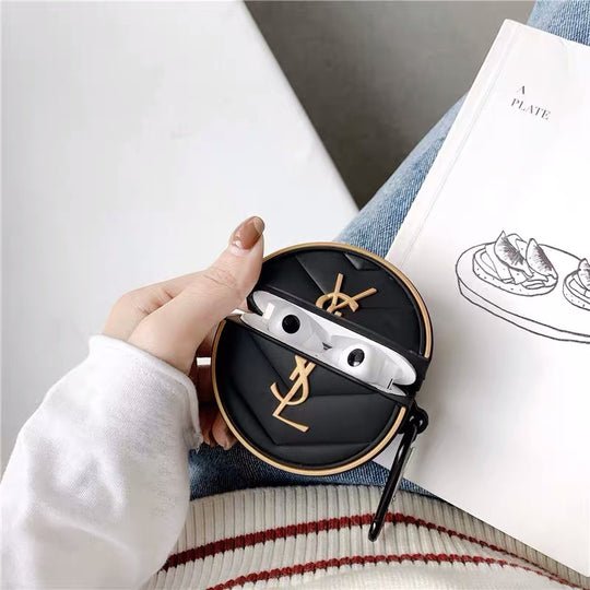 Alternative view of YSL Quilted Leather AirPods Pro Case